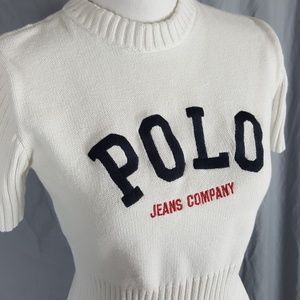 VTG Polo Jeans Co. Crop Top Ralph Lauren Shirt